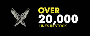 Over 20,000 lines in Stock